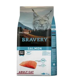 Bravery Gato Adulto - Salmon 7 kg