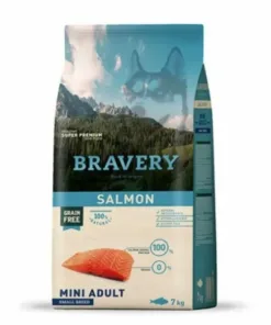 Bravery Adulto Raza Pequeña - Salmon 7 kg