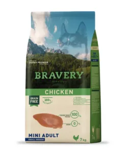 Bravery Adulto Raza Pequeña - Pollo 7 kg