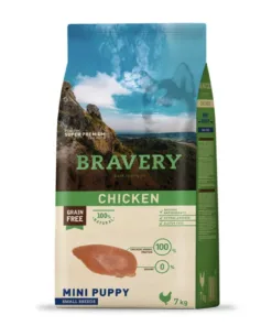 Bravery Cachorro Raza Pequeña - Pollo 7 kg