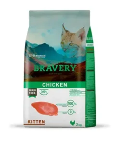 Bravery Kitten - Pollo 2 kg