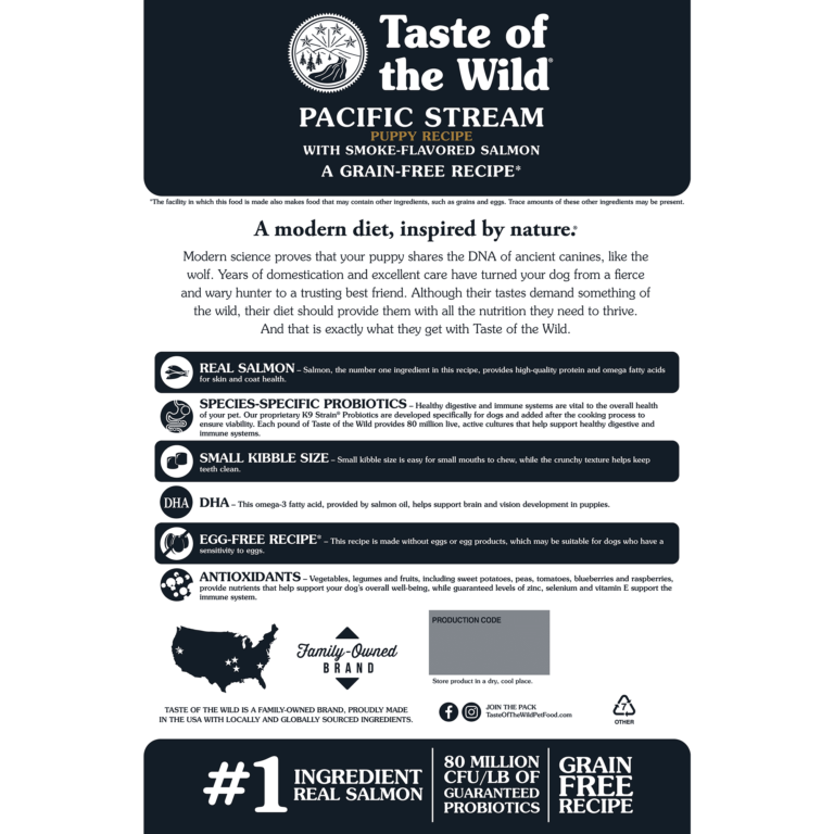 Taste of the Wild Pacific Stream Cachorro - Imagen 2