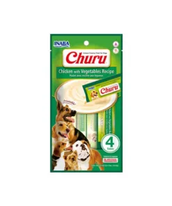 Inaba CHURU Pollo con Vegetales Perro 56gr