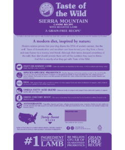 Alternative view of Taste of the Wild Sierra Moutain Adulto