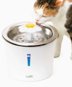Catit Fuente Bebedera de Acero Inoxidable 3L