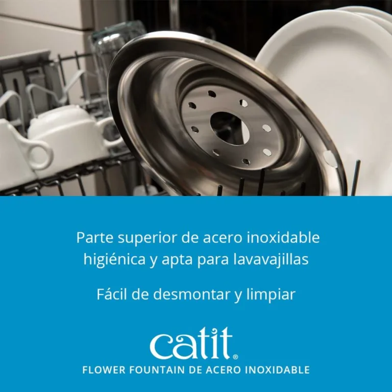 Catit Fuente Bebedera de Acero Inoxidable 3L - Imagen 2