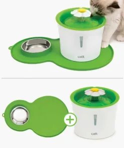 Catit Combo Plato + Fuente Bebedera 3L