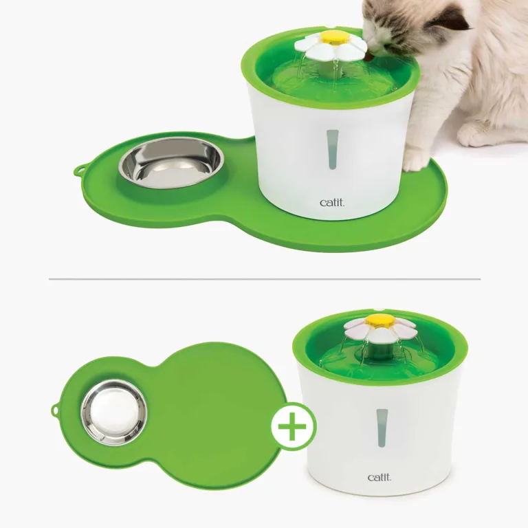 Catit Combo Plato + Fuente Bebedera 3L