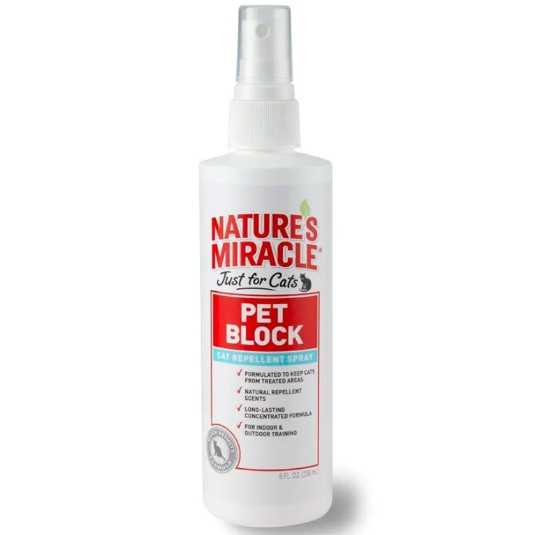 Natures Miracle Spray Repelente Gatos "Pet Block" 236ml
