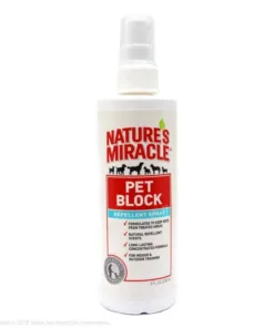 Natures Miracle Spray Repelente Mascotas Perro "Pet Block" 473 ml