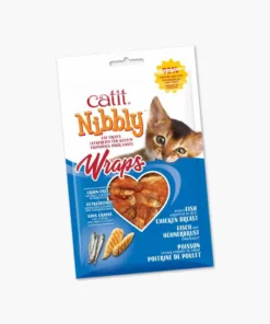 Catit Nibbly Wraps Pollo y Pescado 30 gr