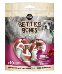 Zeus Better Bones Huesitos - Pato y Arandanos 219 Grs