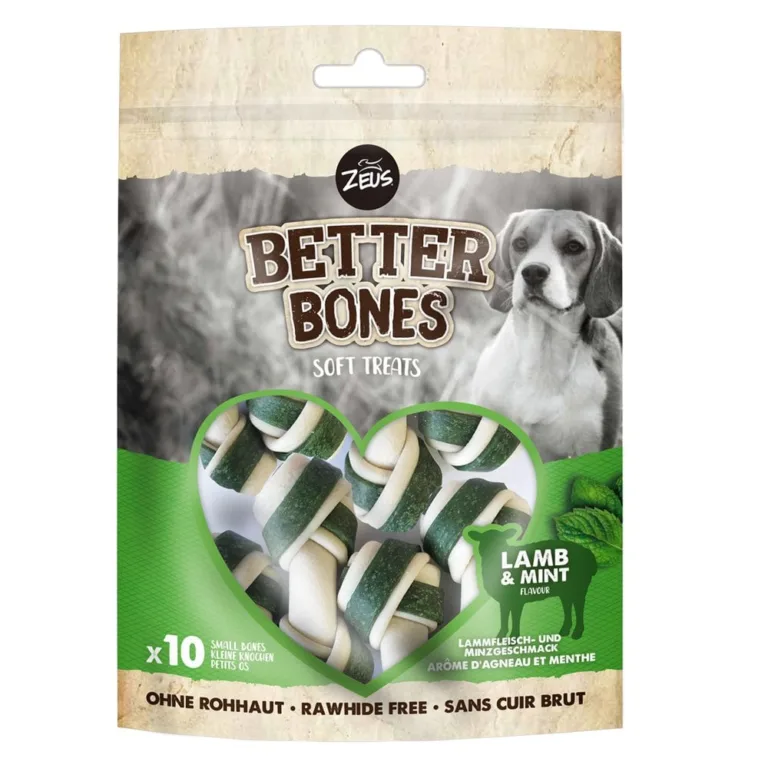 Zeus Better Bones Huesitos - Cordero y Menta 219 Grs