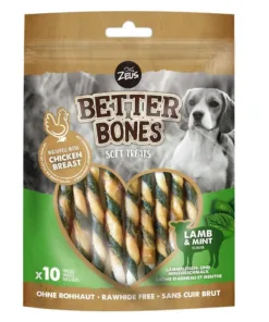 Zeus Better Bones Palitos - Cordero y Menta 114 Grs