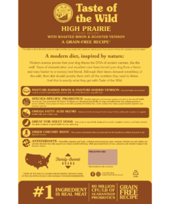 Alternative view of Taste of the Wild High Prairie Adulto