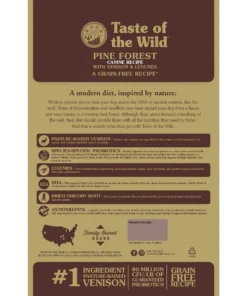 Alternative view of Taste of the Wild Pine Forest Adulto