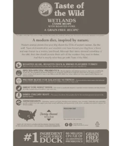 Alternative view of Taste of the Wild Wetlands Adulto
