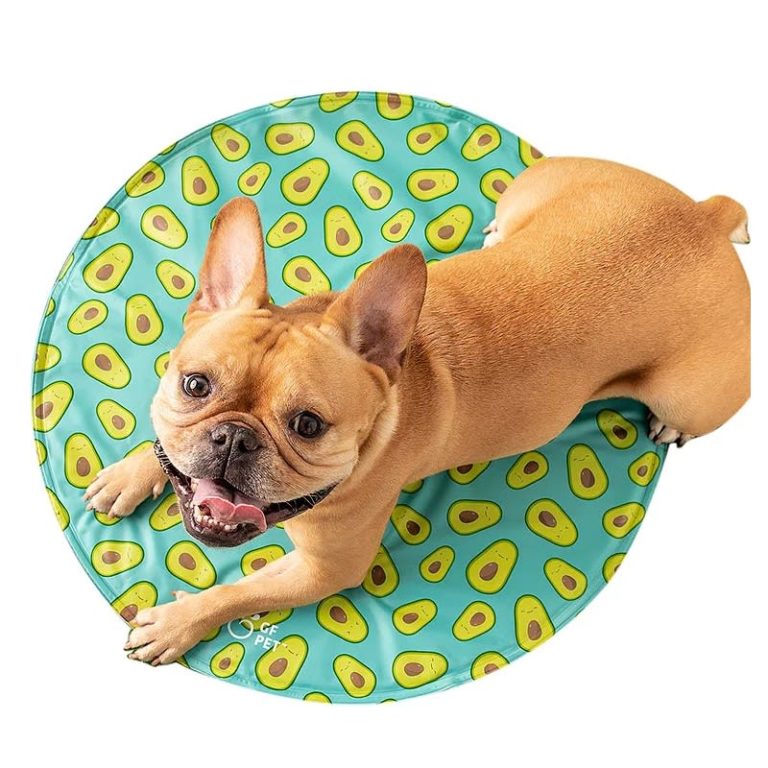 GF-Pet Ice Mat Redondo Avocado - S/M