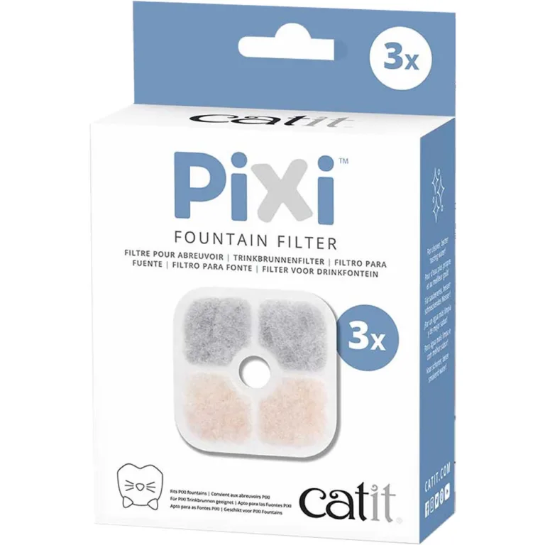 Catit Filtro Fuente Pixi- 3 unidades