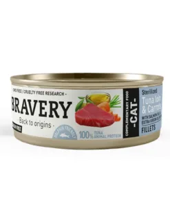 Bravery Humedo Lomo de Atún y Zanahorias Gato Esterilizado 70g