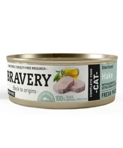 Bravery Humedo Merluza Gato Esterilizado 70g