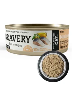 Alternative view of Bravery Humedo Caballa Kitten 70g