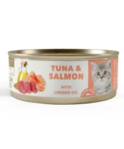 Amity Humedo Atún y Salmon Kitten 80gr