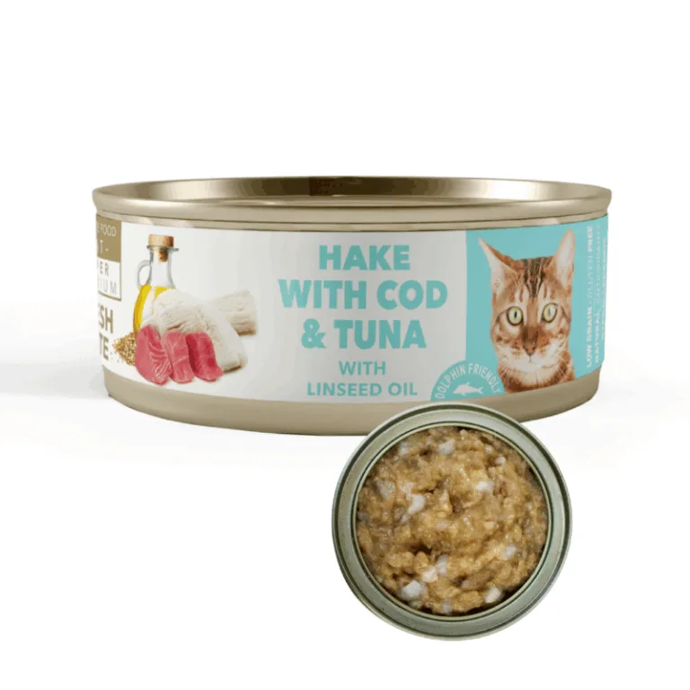 Amity Humedo Merluza con Bacalao y Atún Gato Esterilizado 80gr - Imagen 2