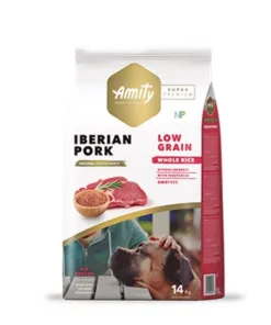 Amity Low Grain Perro Adulto - Cerdo Iberico 14 kg