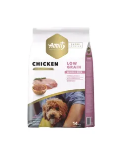 Amity Low Grain Perro Adulto -  Pollo 14 kg