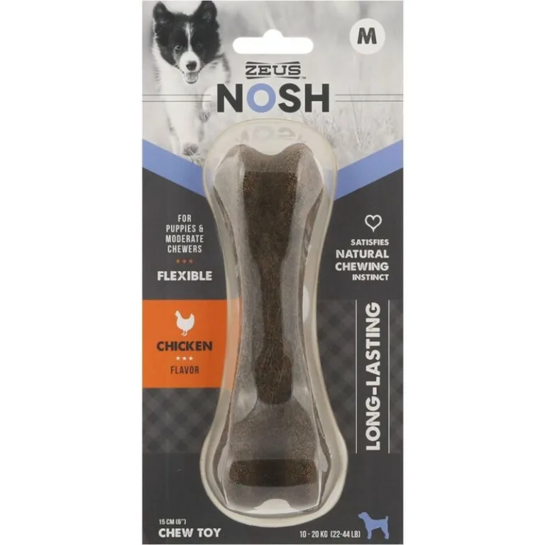 Zeus Nosh Hueso Flex Cachorro Sabor Pollo M