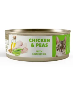Amity Humedo Pollo y Guisantes Gato Adulto 80gr