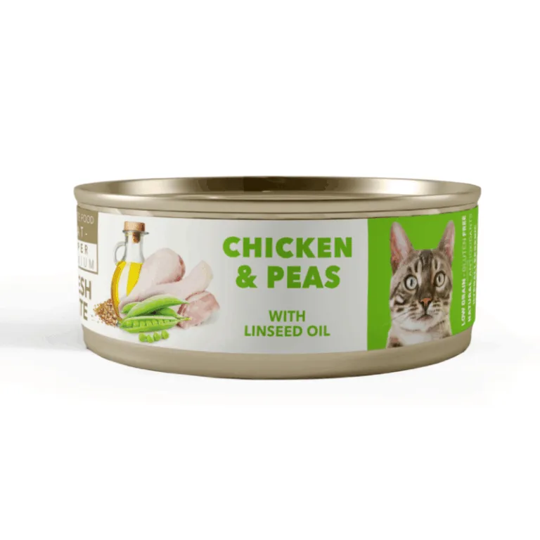 Amity Humedo Pollo y Guisantes Gato Adulto 80gr