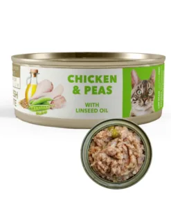 Alternative view of Amity Humedo Pollo y Guisantes Gato Adulto 80gr