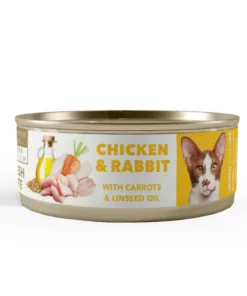 Amity Humedo Pollo y conejo Gato Esterilizado Adulto 80gr