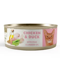 Amity Humedo Pollo y Pato Gato Adulto 80gr