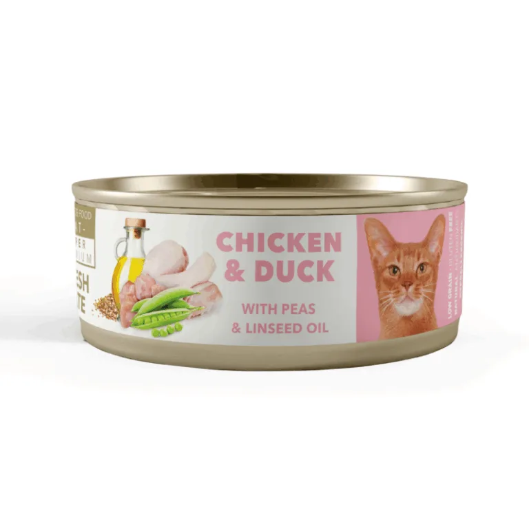 Amity Humedo Pollo y Pato Gato Adulto 80gr