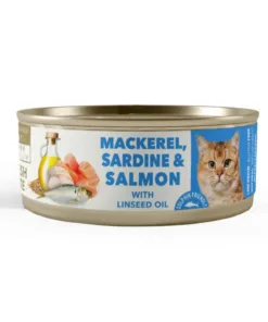 Amity Caballa,Sardina y Salmón Gato Adulto 80gr