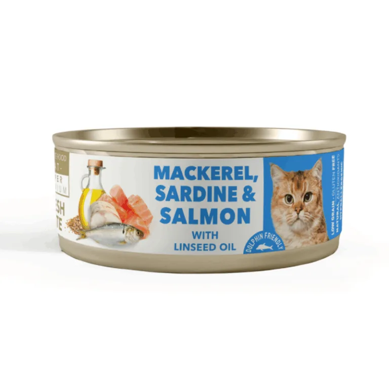 Amity Caballa,Sardina y Salmón Gato Adulto 80gr