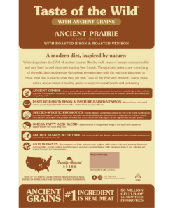 Alternative view of Taste of the Wild Ancient Prairie Granos Ancestrales 12,7 Kg