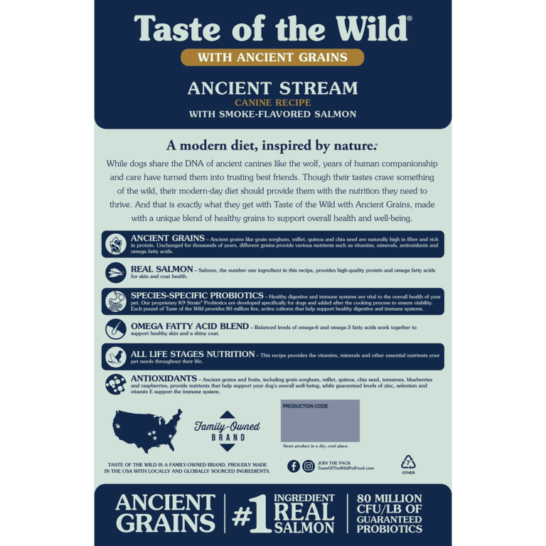 Taste of the Wild Ancient Stream Granos Ancestrales 12,7 Kg - Imagen 2