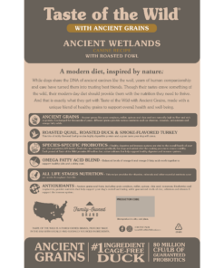 Alternative view of Taste of the Wild Ancient Wetlands Granos Ancestrales 12,7 Kg