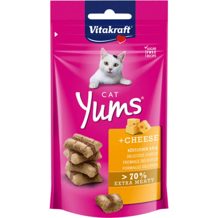 Vitakraft Gatos Yums Queso 40 Grs