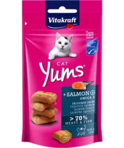 Vitakraft Gatos Yums Salmón 40 Grs