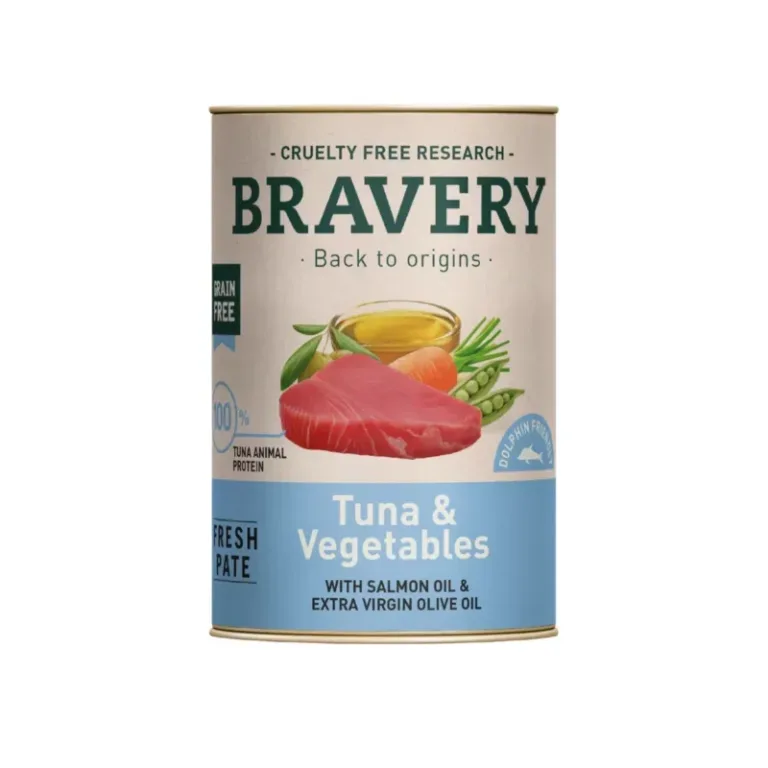 Bravery Húmedo Atún Y Vegetales 290Gr