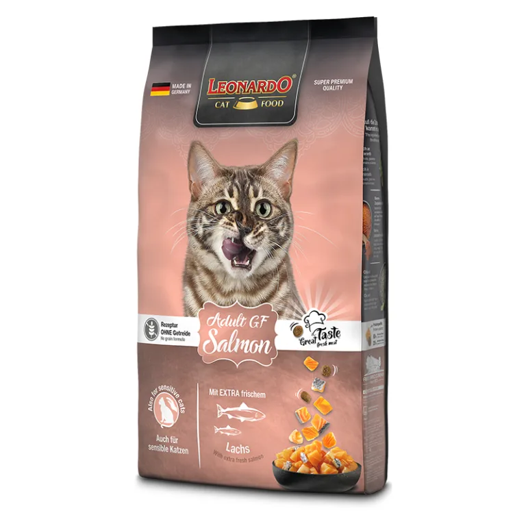 Leonardo - Grain Free Gato Adulto Salmón 7,5 Kg