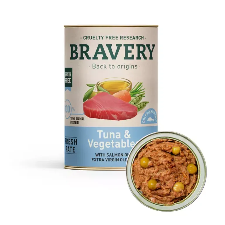 Bravery Húmedo Atún Y Vegetales 290Gr - Imagen 2