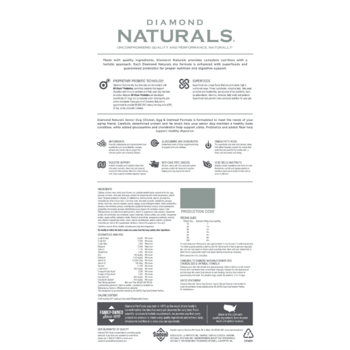 Diamond Naturals Perro Senior 15 Kg - Imagen 2