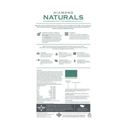 Diamond Naturals Perro Adulto Razas Grandes 15 kg - Imagen 2