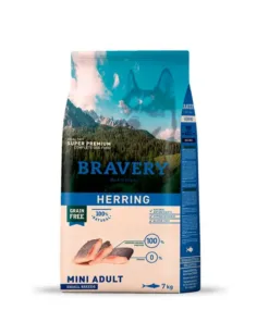 Bravery Adulto Raza Pequeña - Arenque 7 kg
